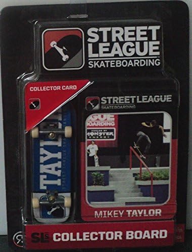 Street League Skateboarding Pro Series 1 Blue Skateboard & Mikey Taylor Collector Card Target Exclusive by Ronin Syndicate