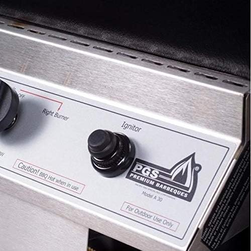 review Pgs T-series T40 Commercial Cast Aluminum Natural Gas Grill With Timer On In-ground Post