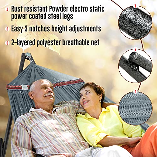 Tranquillo 550lb Capacity 2 Persons Instant Set Up NO Screw Needed