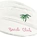 Beach Club Frayed Visor - White