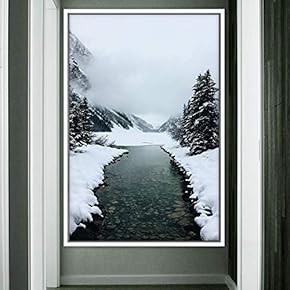 signwin Framed Canvas Wall Art Global Landscape Mountain...