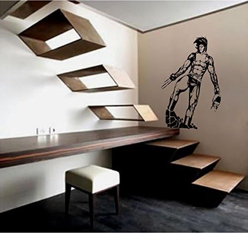 Global Graffix Wolverine Style 2 wall decal sticker home décor 23" x 36"
