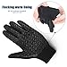 Cycling Gloves, Waterproof Touchscreen in Winter Outdoor Bike Gloves Adjustable Size