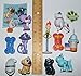 Disney Puppy Dog Pals Deluxe Party Favors Goody Bag Fillers Set of 14 with 10 Figures, 2 Skateboards, Pals Sticker and PAW Tattoo Featuring Rolly, Bingo and All Friends!