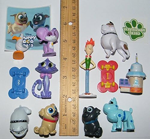 Disney Puppy Dog Pals Deluxe Cake Toppers Cupcake Decorations Set