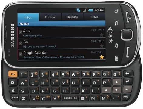 Amazon Com Sprint Samsung Intercept M910 No Contract 3g Qwerty Android Smartphone