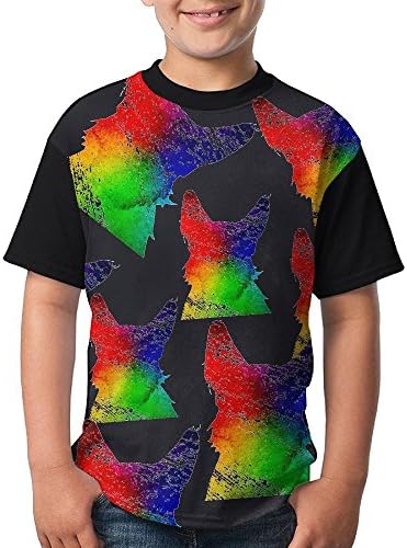 SD8d Shirts Dog Funny Young Sweat Proof Short Sleeve 3D Printed Shirts