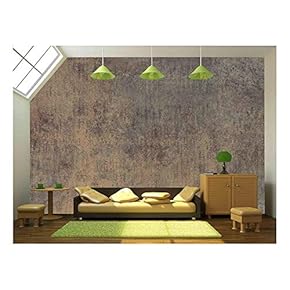 Rusty Iron Plate Textured - Removable Wall Mural | Self-Adhesive Large Wallpaper - 66x96 inches