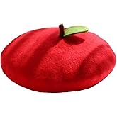 Yuri Japan Fruits Orange Peach Beret Cute Lolita Girl Hat Painter Cap Accessories for Women Gift