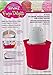 Rival Frozen Delight 4-Quart Ice Cream Maker RED
