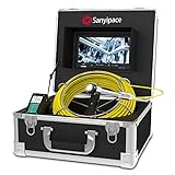 Pipe Inspection Camera 165ft/50m, Sewer Camera 9