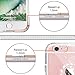 iPhone 6 Case, iPhone 6 Slim Case, MOSNOVO White Floral Henna Paisley Flower Clear Design Transparent Plastic Hard with Soft TPU Bumper Protective Back Case Cover for Apple iPhone 6/6s (4.7 Inch)