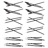 Teenitor 150pcs Disposable Lip Brushes/Eyeliner Brushes/Eyelash Mascara Brushes Combo, Perfect Makeup Tool Kits