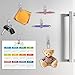 FINDMAG 12Pcs Magnetic Clips Refrigerator Magnets Chip Clips Heavy Duty Fridge Magnets Hook, Perfect for Food Classroom Office Photo Calendar