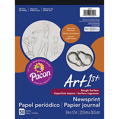 Art1st 3440 Standard  Newsprint Paper,  White
