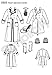 Simplicity Sewing Pattern 2333 Men's Costumes Size AA (XS-S-M)