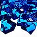 1 X Translucent Royal Blue Acrylic Ice Rocks for Vase Fillers or Table Scatters