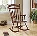 Coaster Home Furnishings Windsor Rocking Chair Medium Brown
