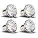 Wuhostam 4 Pack 75W Full Spectrum Sun Lamp Sunbathe Reptile Heating Lamp for Lizard Turtle Chameleon