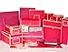 Semikolon Multimedia CD/DVD/Photo Storage Box, Pink (31806)