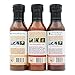 Simple Girl BBQ Sauce 3 Pack - Sweet N Spicy, Carolina Kick and Hot Sauce