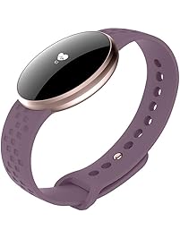 Women's Smart Watch for iPhone Android Phone with Fitness Sleep Monitoring Waterproof Remote Camera GPS Auto Wake Screen