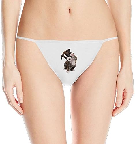 War Wolf WeiWeihu Women's G Stringsthongs Funny Dog Funny Healthy Thongs