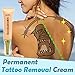 MAMaiuh Permanent Tattoo Removal Cream Painless Maximum Strength Fading System Wrecking Balm (Gold)