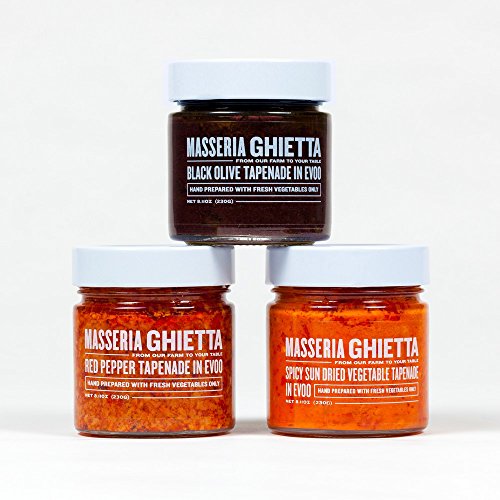 Masseria Ghietta Black Olive Tapenade, 8.11 Fluid Ounce