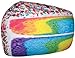 iscream Yummy Treats Marshmallow Scented Colorful Cake Microbead Pillow