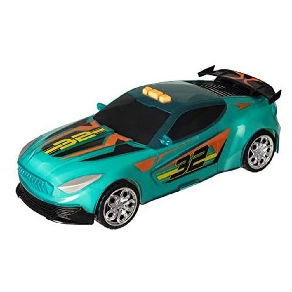 CYPBRANDS CYP 1416878 Coche con Color Intercambiable Verde y Azul Teamsterz Cars