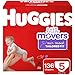 HUGGIES LITTLE MOVERS Diapers, Size 5 (27+ lb.), 96 Ct., GIANT PACK (Packaging May Vary), Baby Diapers for Active Babies