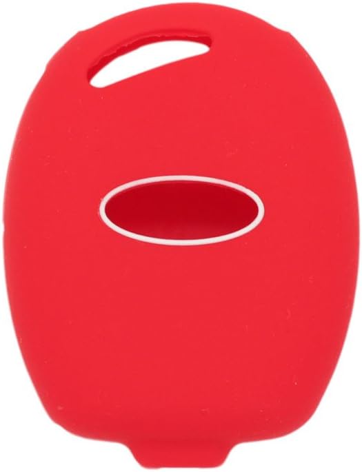 BROVACS Silicone Cover Protector Case Holder Skin Jacket Compatible with FORD 3 Button Remote Key Fob CV2707 Red - Image 3