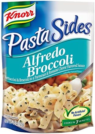 Knorr Pasta Sides: Alfredo Broccoli (Pack of 3) 4.5 oz Bags