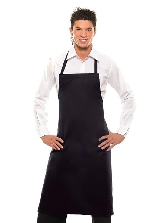 Karlowsky Unisex Schürze Pflegeleichte Latzschürze Basic BLS1