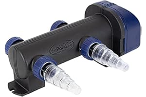 The Pond Guy UltraUV Ultraviolet Pond Water Clarifier, EPA Registered UV Light, Planktonic Algae & Green Water UVC Treatment, Plant, Koi Fish, Duck, Turtle, & Aquatic Life Safe, 18 Watt