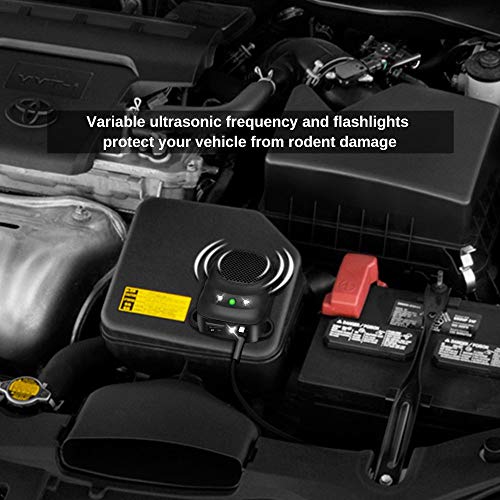 Loraffe 2 Pack Under Hood Animal Repeller Car Rat Repeller Rodent