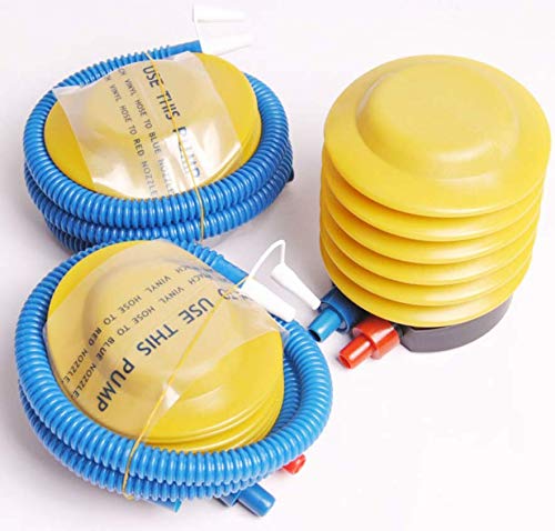 Astra Gourmet 2-Pack Foot Pump - Sports Inflatable deflatable Yoga Gym Exercise Ball- Hand Pump Accessories for Balloon,Swimming Ring, Inflatable Bed &Toys