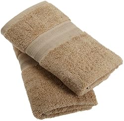 See 1888 Mills 100-Percent Organic Cotton Oversized Hand Towel Set of 2, Earth Brown Details