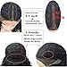 RunM Long Curly Lace Front Wigs For Black Women Ombre Brown Glueless Heat Resistant Synthetic Lace Front Wig Curly