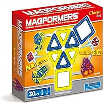 Magformers Classic Set colors may vary (30-pieces)