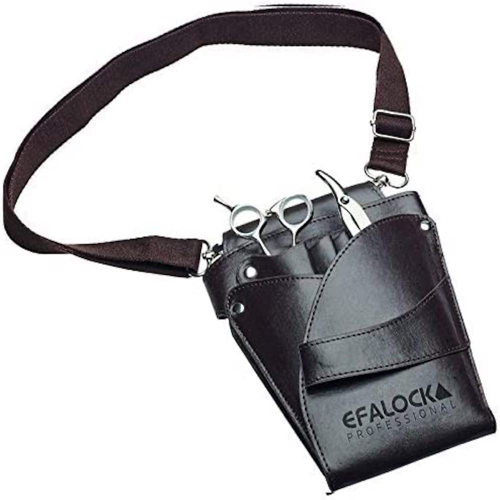 Efalock Western Scissor Pouch, Brown