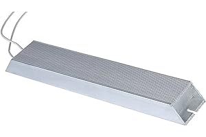 1000W 1200W 1500W RXLG Aluminum Shell Braking Resistor for Servo Frequency Converter 10R 20R 30R 40R 50R 75R 100R 150R 300R 4