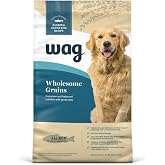 Amazon Brand - Wag Wholesome Grains Dry Dog Food with Salmon and Brown Rice, 30 lb Bag (Pack of 1)