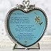 in Loving Memory Heart Candle Holder - God Called Me to Heaven Swans and Floral Design Memorial Gift Measures 3