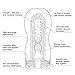 TENGA Original Men Masturbation Vacuum Cup, Pre-lubricated Powerful Suction Male Masturbator and Massager, TOC-101 Standard