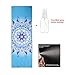 Heathyoga Non Slip Hot Yoga Towel, 100% Microfiber Non Slip Yoga Mat Towel for Hot Yoga, Pilates and Fitness, Exclusive Corner Pockets Design + Free Spray Bottle