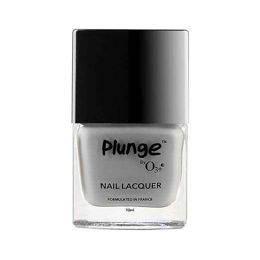 O3+ Plunge Nail Paint Polish Lacquer Colour (10, Grizzle)