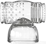 SEXRIVER Male Masturbator Attachment for Hitachi Magic Wands Humming Tube Sleeve