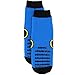DC Comics Batman Boys Slipper Socks (6-8 Boys (Shoe: 10.5-4) Batman Blue)